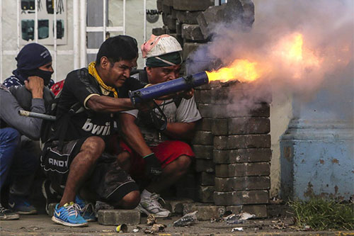 violencia en Nicaragua Nicaragua reclama el cese de la violencia